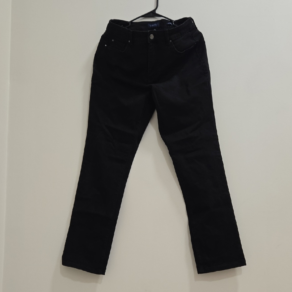 Charter Club Black Denim Pants - Picture 2 of 12
